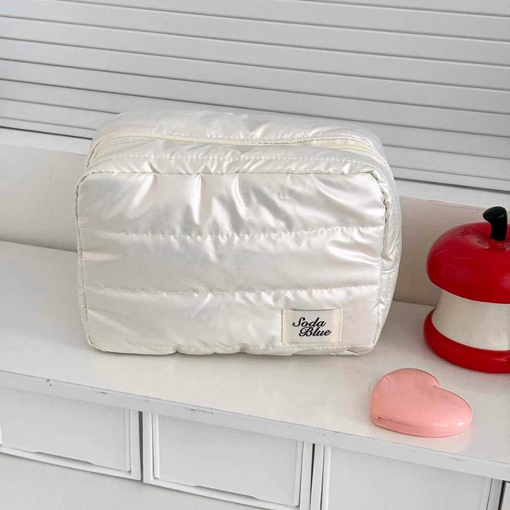 Trousse de Toilette Étanche Grande Capacité – Sac à Cosmétiques de Voyage Zip