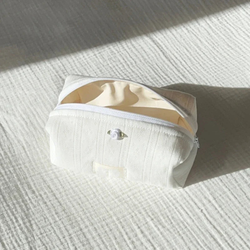 Trousse de Toilette Maquillage Portable – Élégante Florale