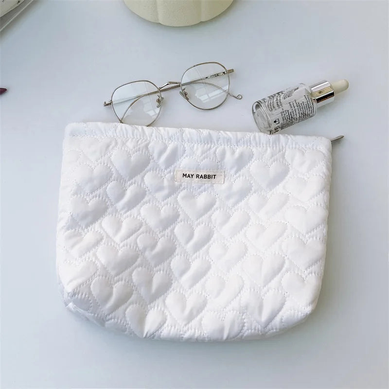 Trousse de Toilette en Coton – Pochette Maquillage Portable