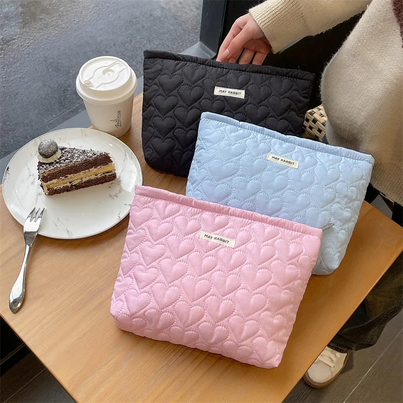 Trousse de Toilette en Coton – Pochette Maquillage Portable
