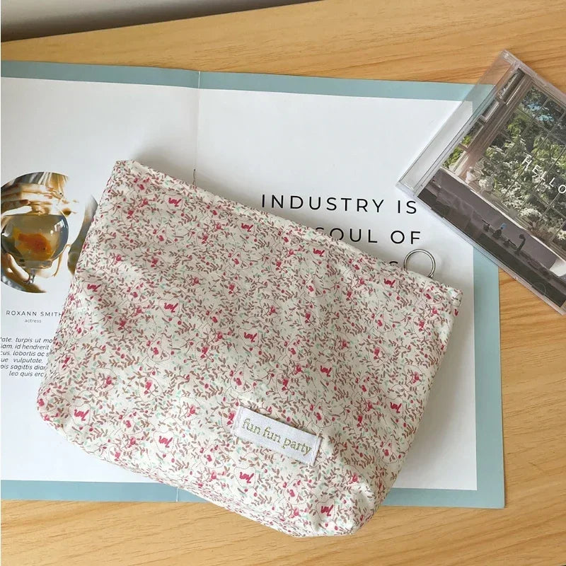 Trousse de Toilette Voyage – Sac Cosmétique Floral