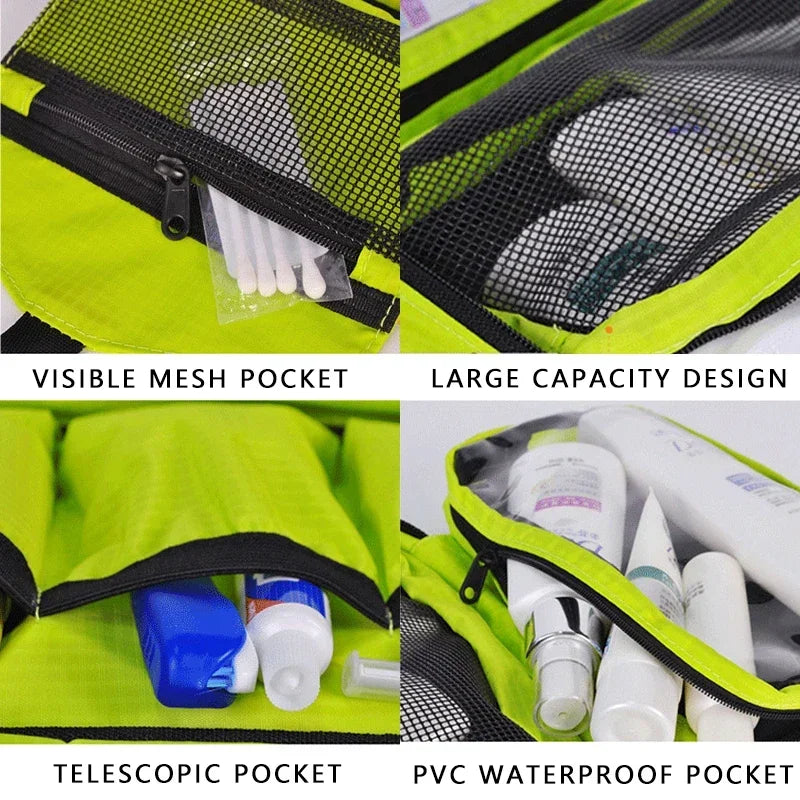 Trousse de toilette suspendue étanche – Grand modèle voyage homme/femme