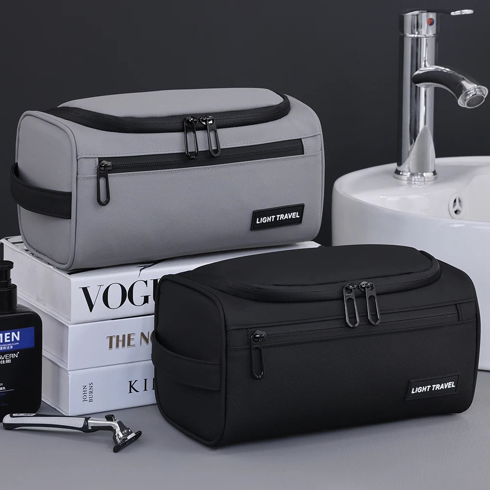 Trousse de Toilette Homme Vintage Luxe – Organisateur Suspendu