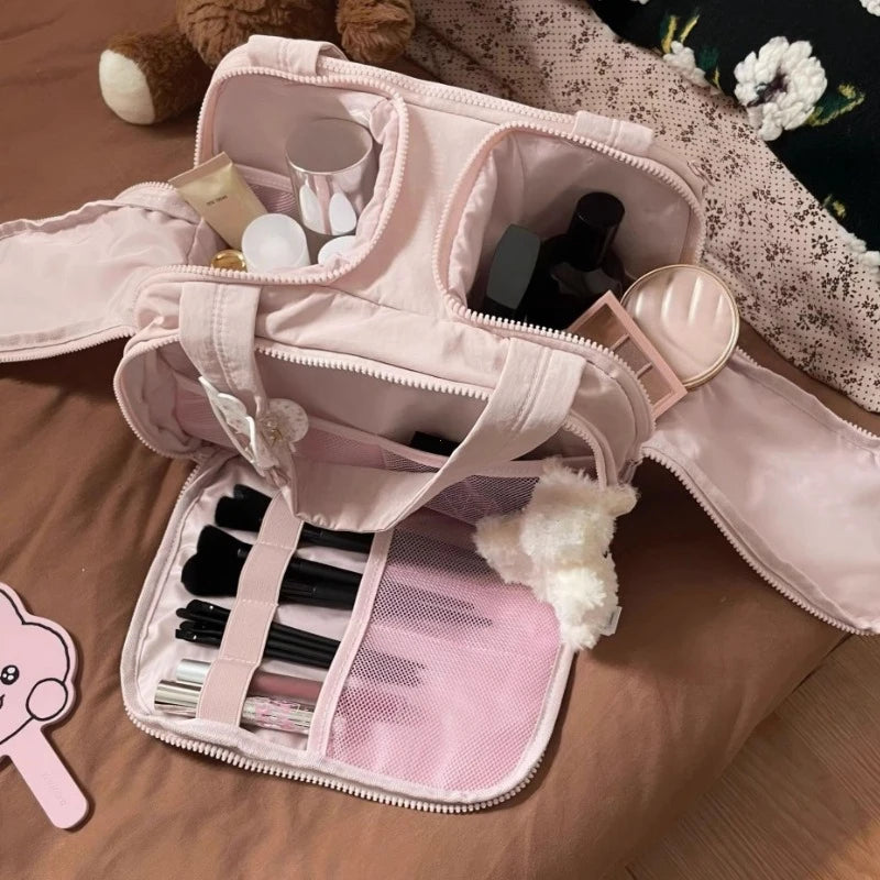 Trousse de toilette grande capacité – Pochette maquillage de voyage unisexe