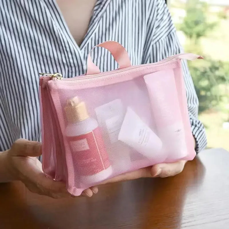 Trousse de Toilette Grande Capacité – Maquillage 3 Compartiments