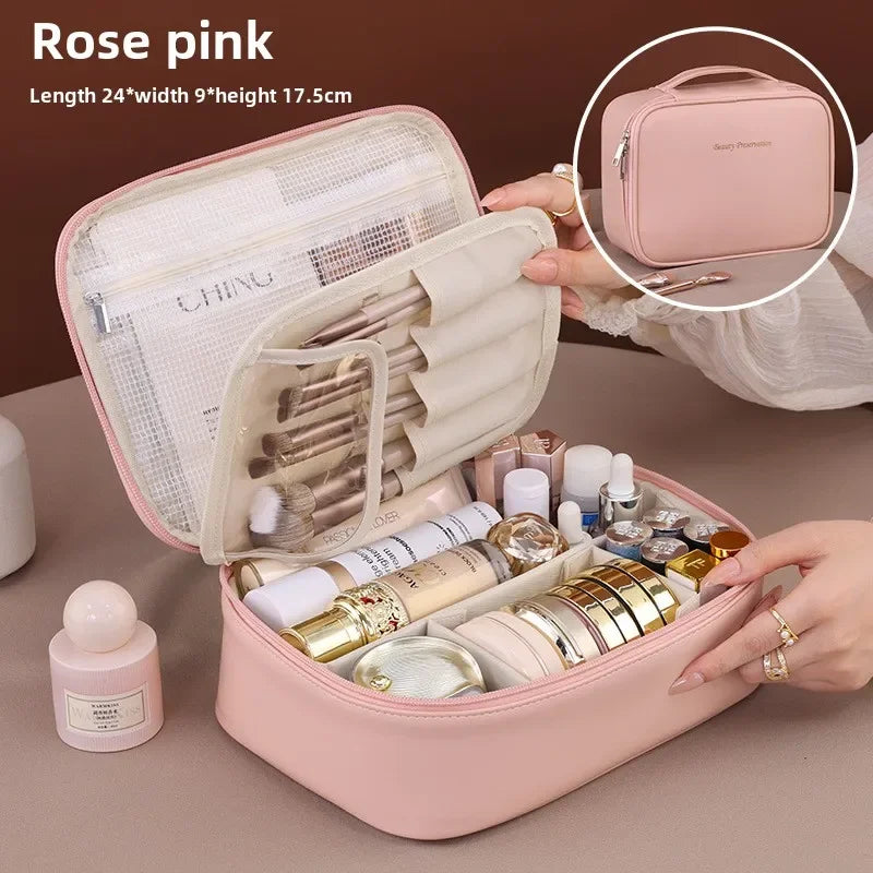 Trousse de Toilette Femme Gr. Capacité – Organisateur Voyage Maquillage