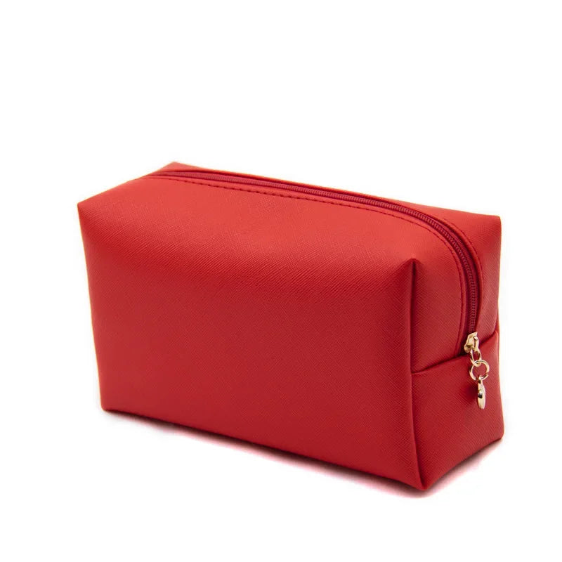Trousse de Toilette Femme en Cuir PU – Pochette Maquillage Voyage