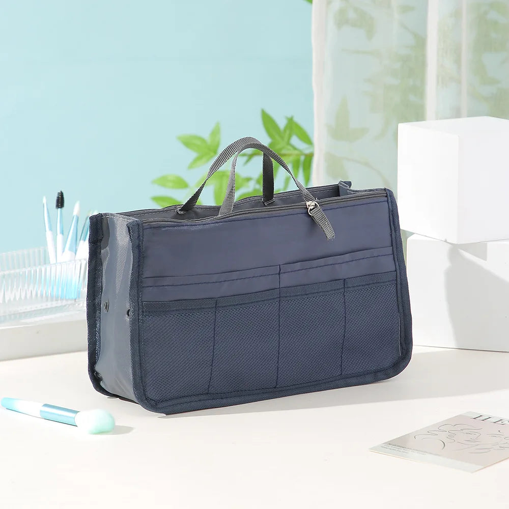 Trousse de Toilette Multifonction Femme – Double Zip
