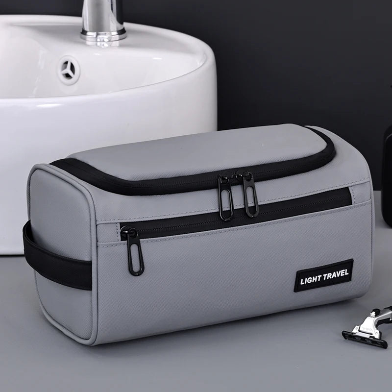 Trousse de Toilette Homme Vintage Luxe – Organisateur Suspendu
