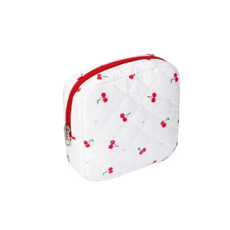 Trousse de Toilette Cerise Mini – Pochette Zip