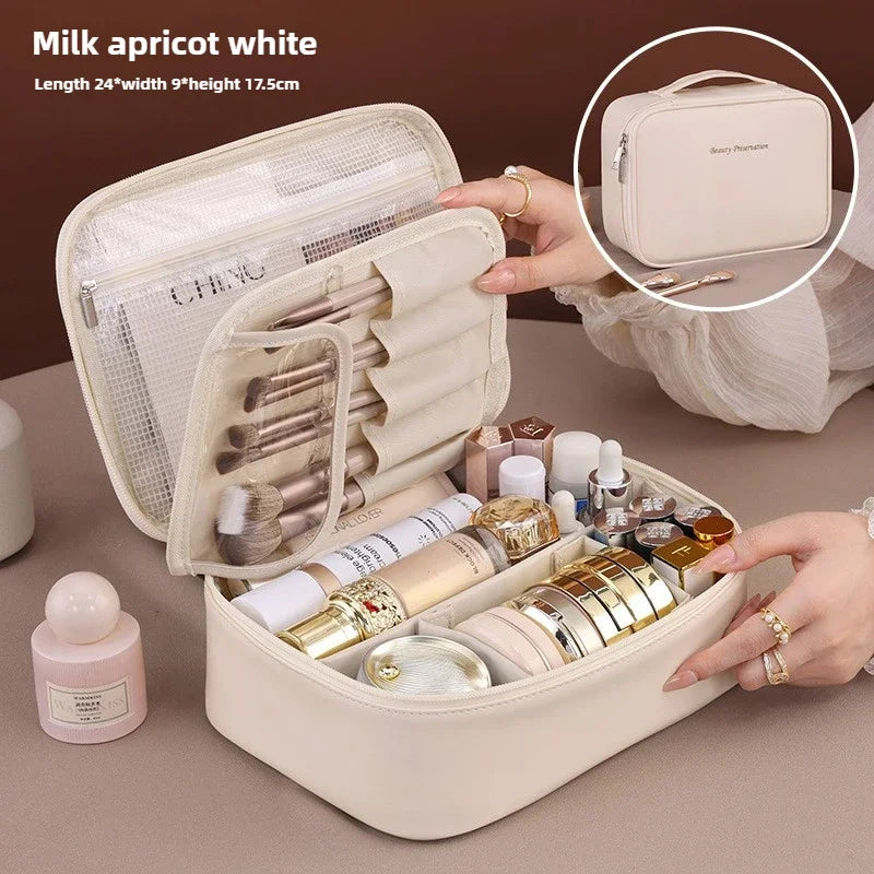 Trousse de Toilette Femme Grande Capacité – Organisateur Voyage Maquillage