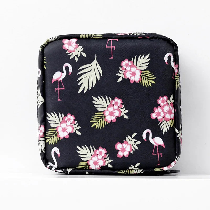 Trousse de Toilette Bébé Fleurs – Pochette Douce et Légère