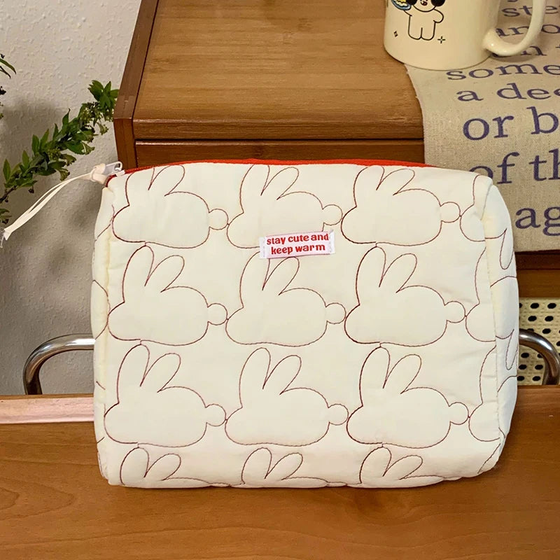 Trousse de toilette femme – Maquillage portable, fleurs