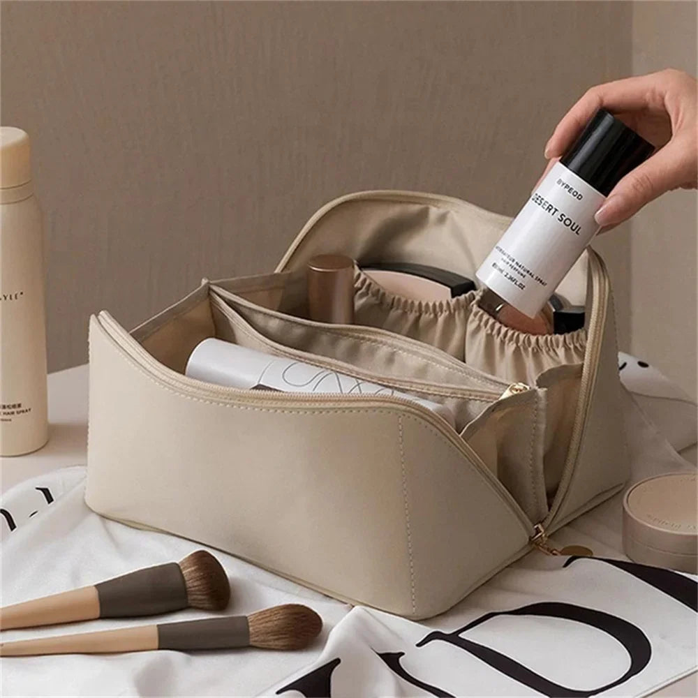 Trousse de Toilette Étanche Femme – Grande Capacité & Voyage