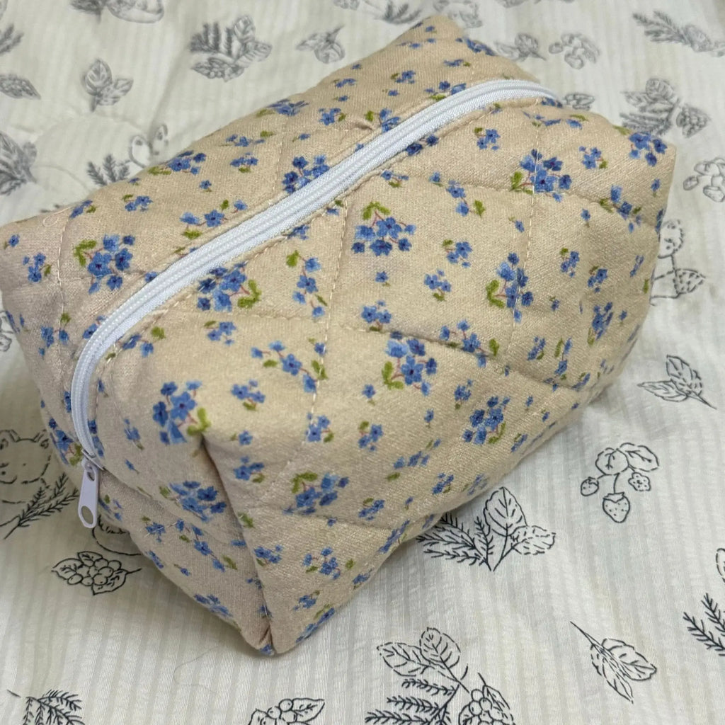 Trousse de Toilette Rayée – Grande Capacité – Sac Maquillage Portable