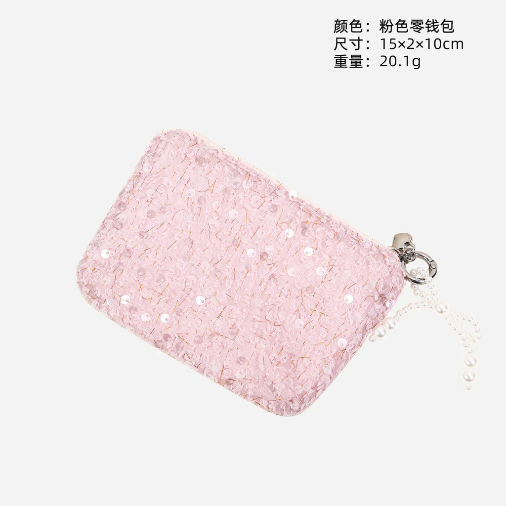 Trousse de Toilette Scintillante pour Filles – Sac de Voyage Chic