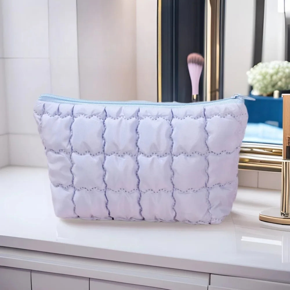 Trousse de Toilette en Coton – Organisateur de Voyage, Grande Capacité