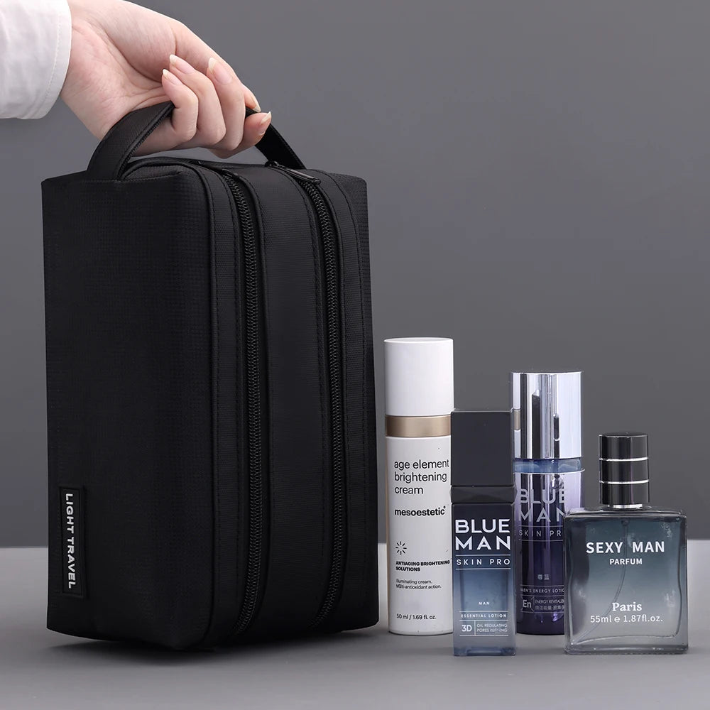 Trousse de Toilette à Double Compartiment