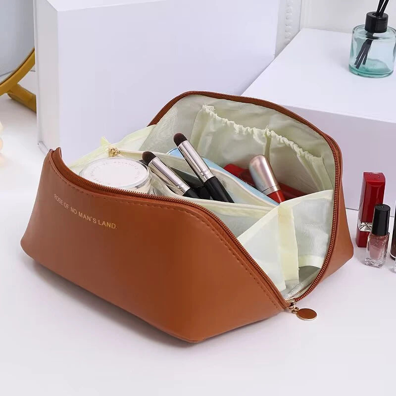 Trousse de Toilette Femme PU Fashion – Grande Capacité
