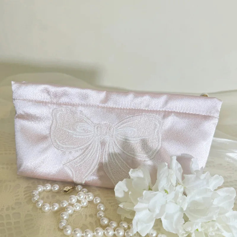 Trousse de Toilette Rose Perle – Maquillage Voyage