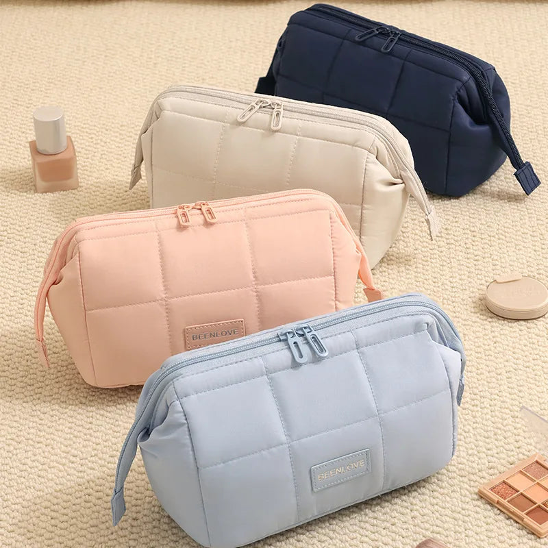 Trousse de Toilette Femme Voyage Rembourrée – Organiseur Maquillage Cosmétique