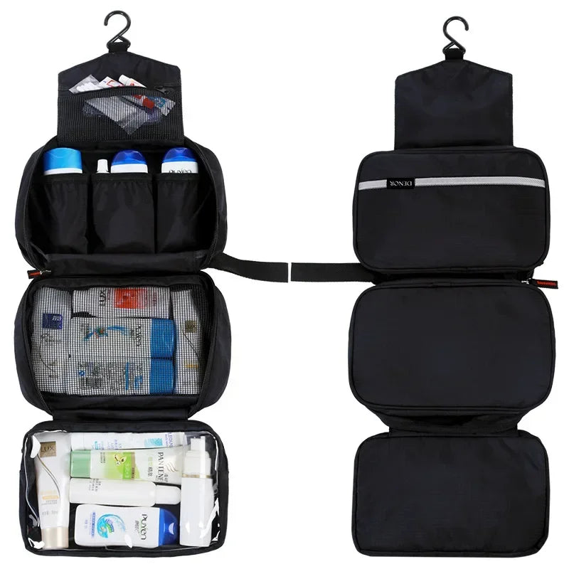 Trousse de toilette suspendue étanche – Grand modèle voyage homme/femme