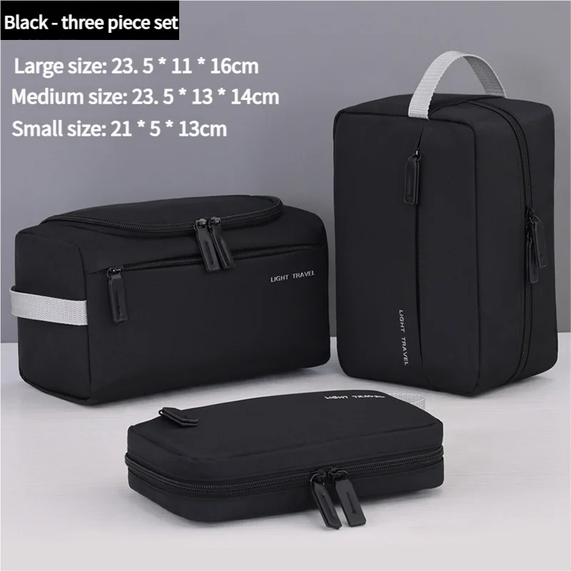 Trousse de Toilette Pliable Imperméable – Organisateur de Voyage