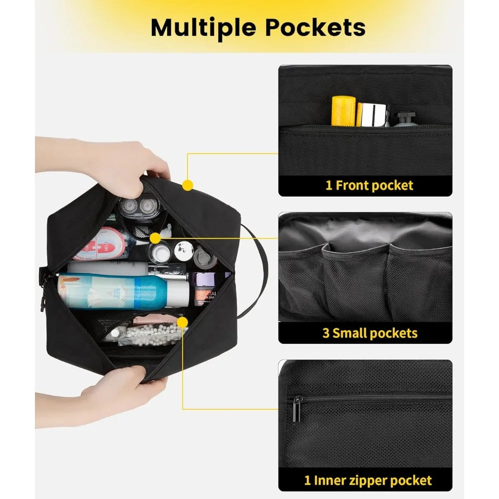 Trousse de Toilette Étanche Suspendue – Organisateur de Voyage