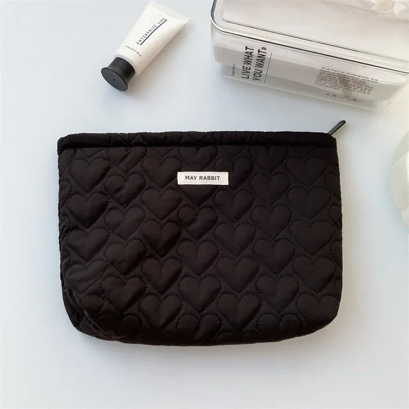 Trousse de Toilette en Coton – Pochette Maquillage Portable