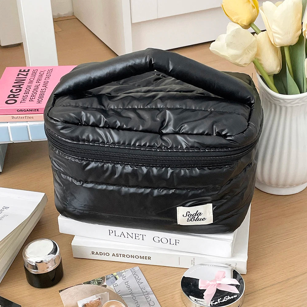 Trousse de Toilette Étanche Grande Capacité – Sac à Cosmétiques de Voyage Zip