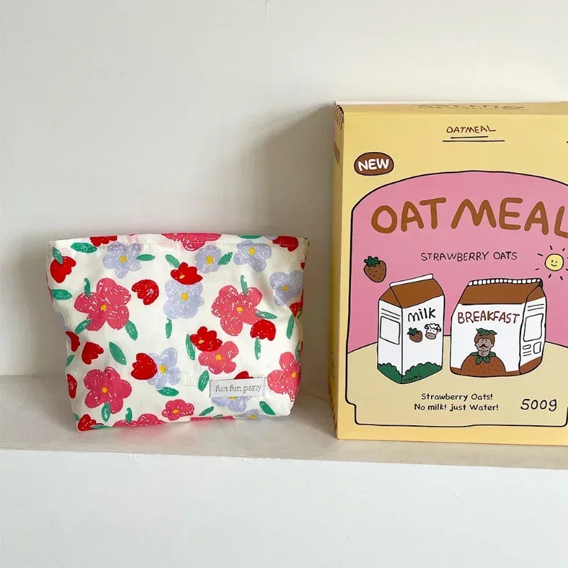 Trousse de Toilette Voyage – Sac Cosmétique Floral