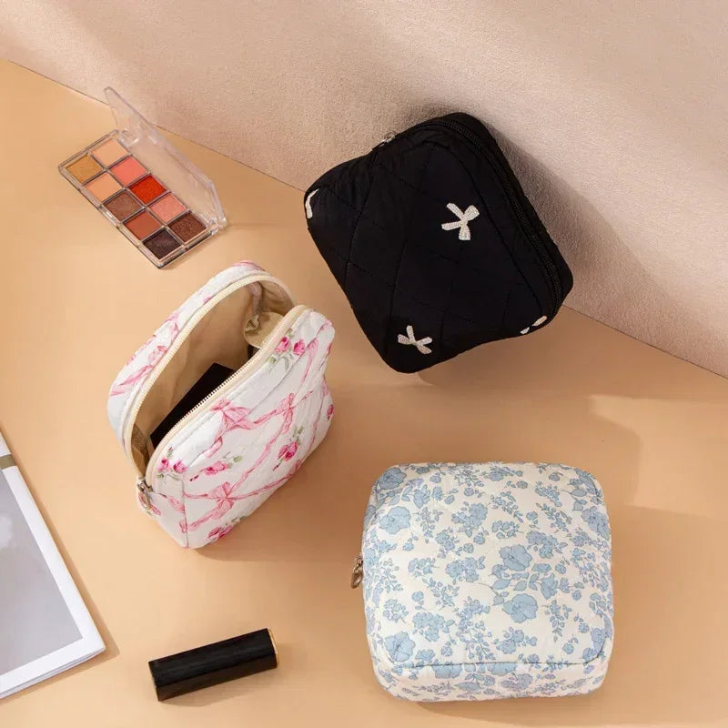 Trousse de Toilette Cerise Mini – Pochette Zip