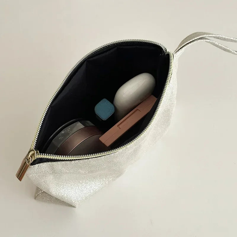 Trousse de Toilette à Paillettes – Grand Sac Maquillage de Voyage