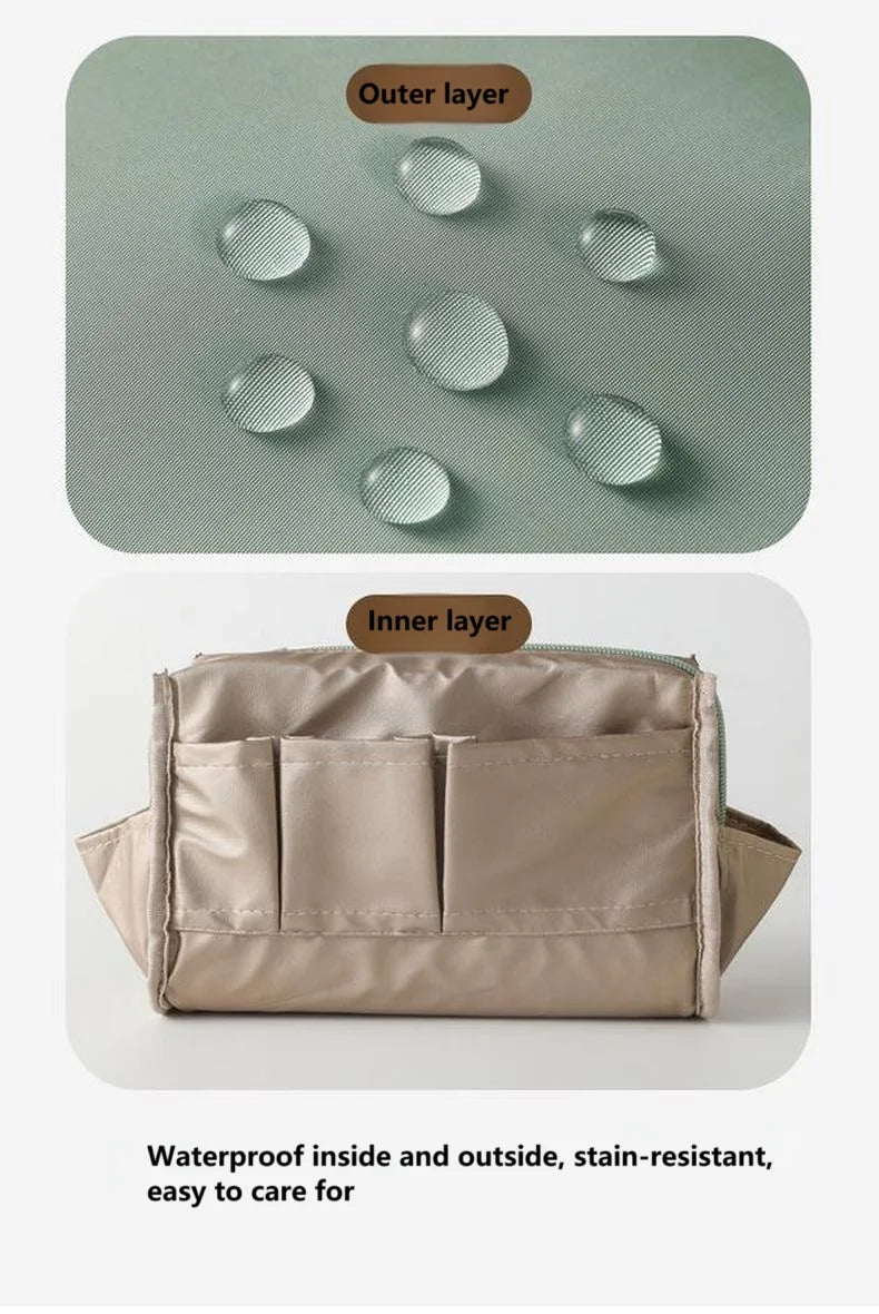 Trousse de Toilette Étanche Femme - Grande Capacité
