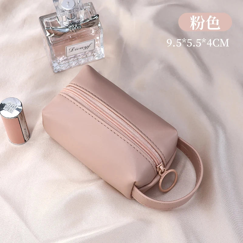 Trousse de Toilette Mini PU Étanche – Maquillage Portable