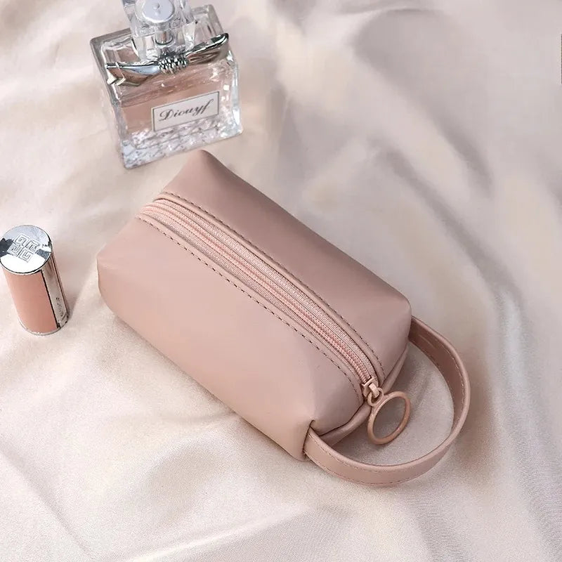 Trousse de Toilette Mini PU Étanche – Maquillage Portable