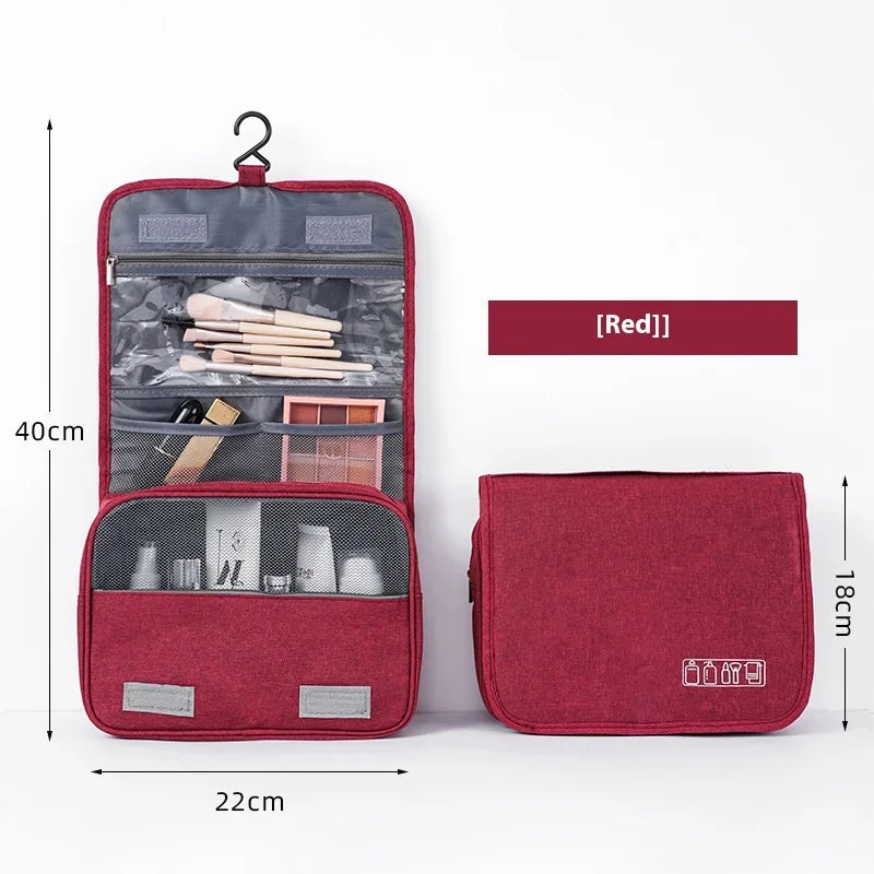 Trousse de Toilette Pliable et Suspendue – Voyage