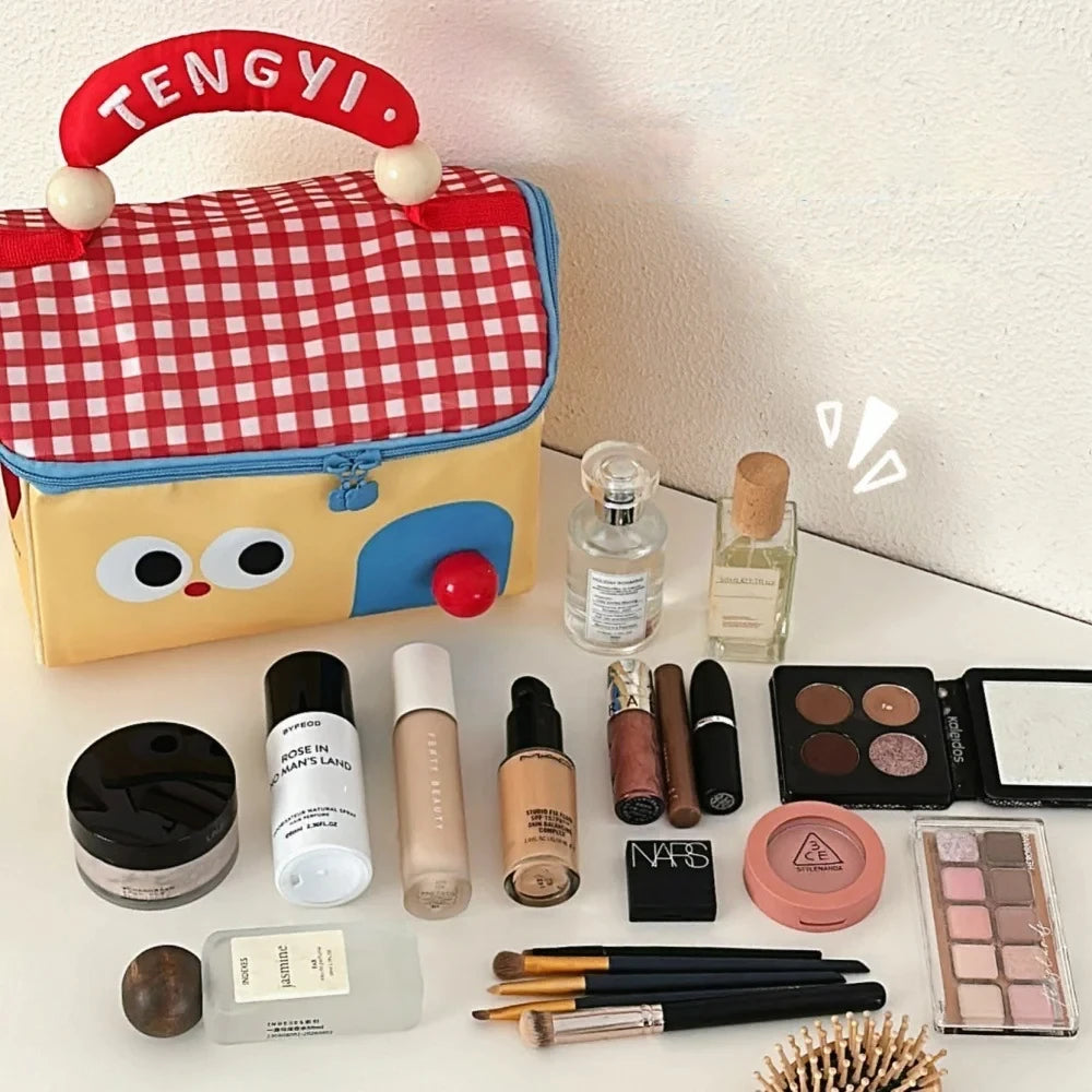 Trousse de Toilette Cottage Chic – Grande Capacité
