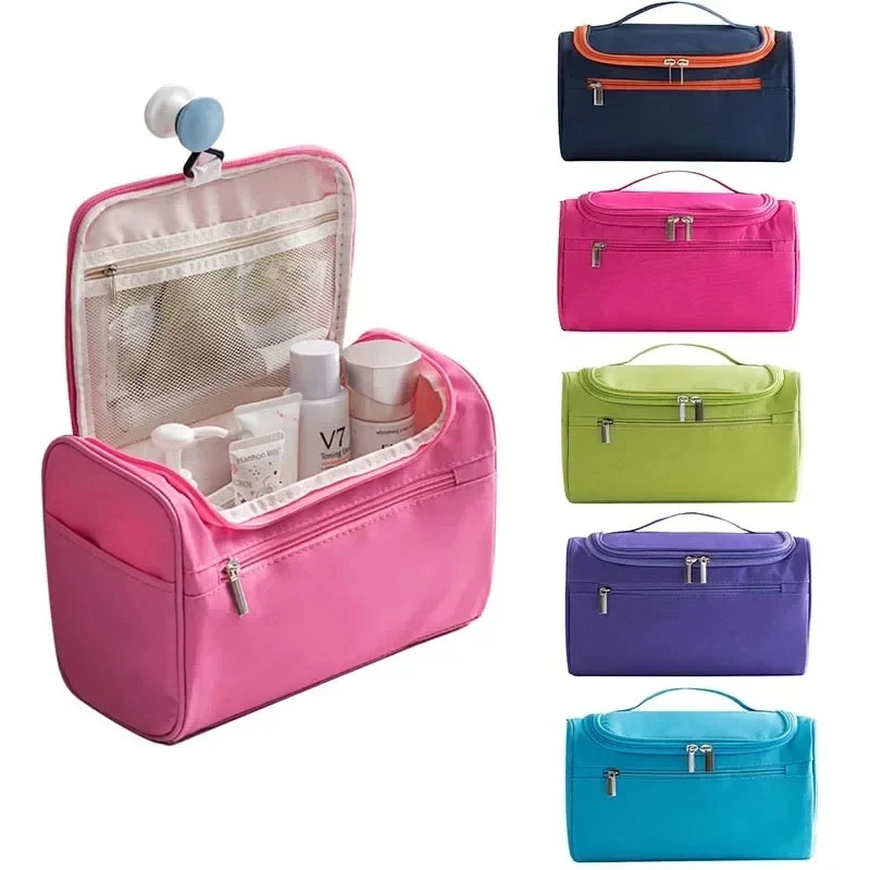 Trousse de Toilette Étanche – Poche Maquillage, Voyage, Grande Capacité
