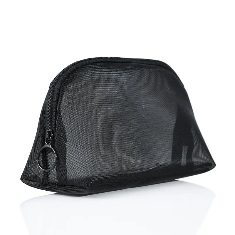 Trousse de Toilette Transparente – Sac Maquillage de Voyage, Grand Format