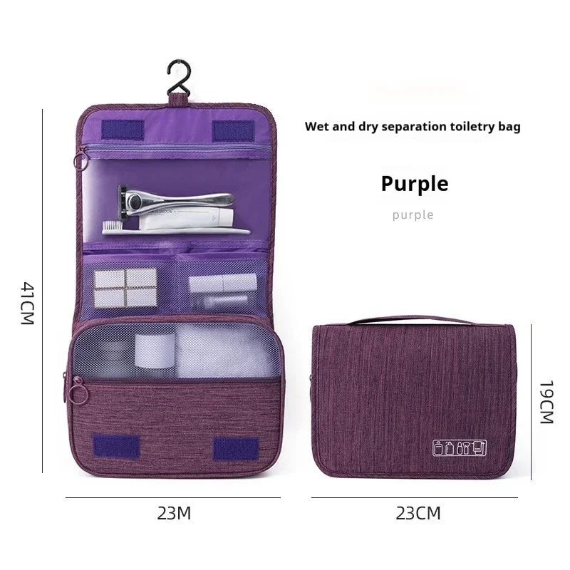Trousse de Toilette Pliable et Suspendue – Voyage