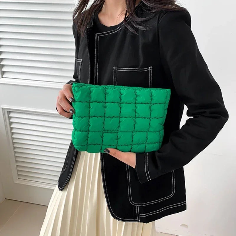 Trousse de Maquillage Matelassée Puffer – Grand Organisateur