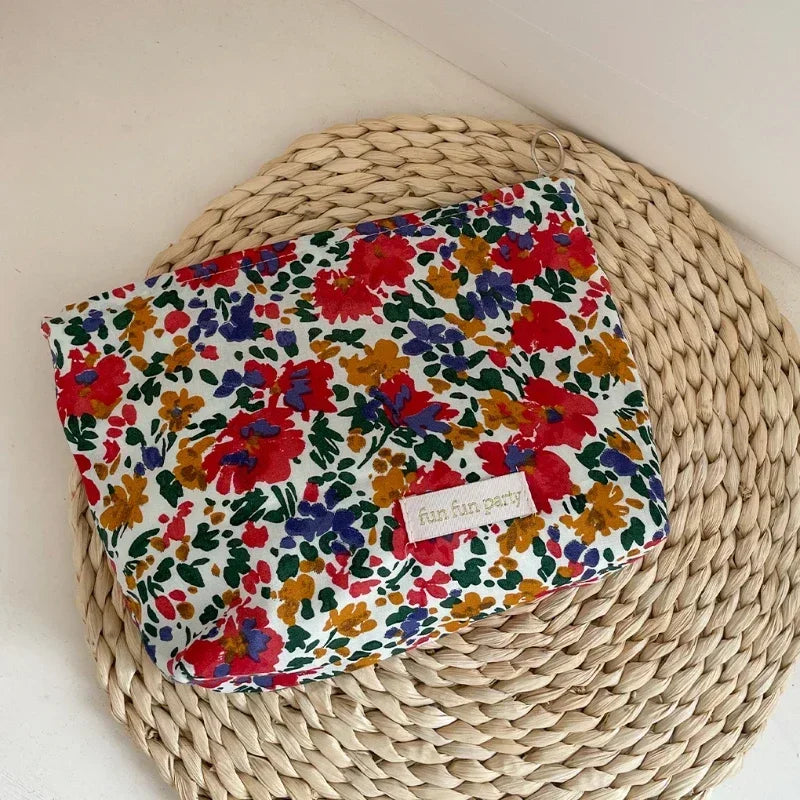 Trousse de Toilette Voyage – Sac Cosmétique Floral