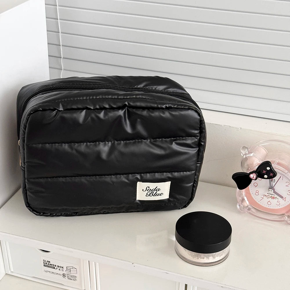 Trousse de Toilette Étanche Grande Capacité – Sac à Cosmétiques de Voyage Zip