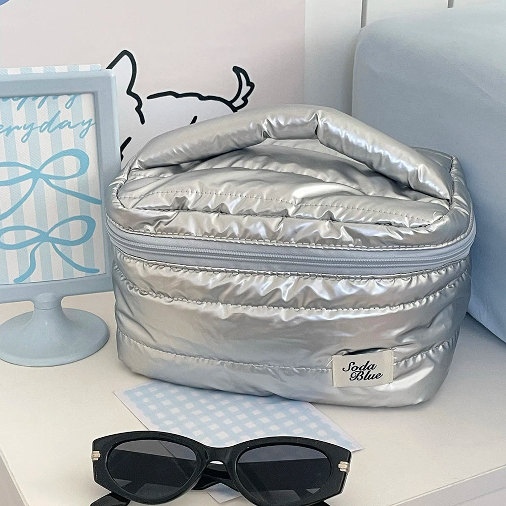 Trousse de Toilette Étanche Grande Capacité – Sac à Cosmétiques de Voyage Zip