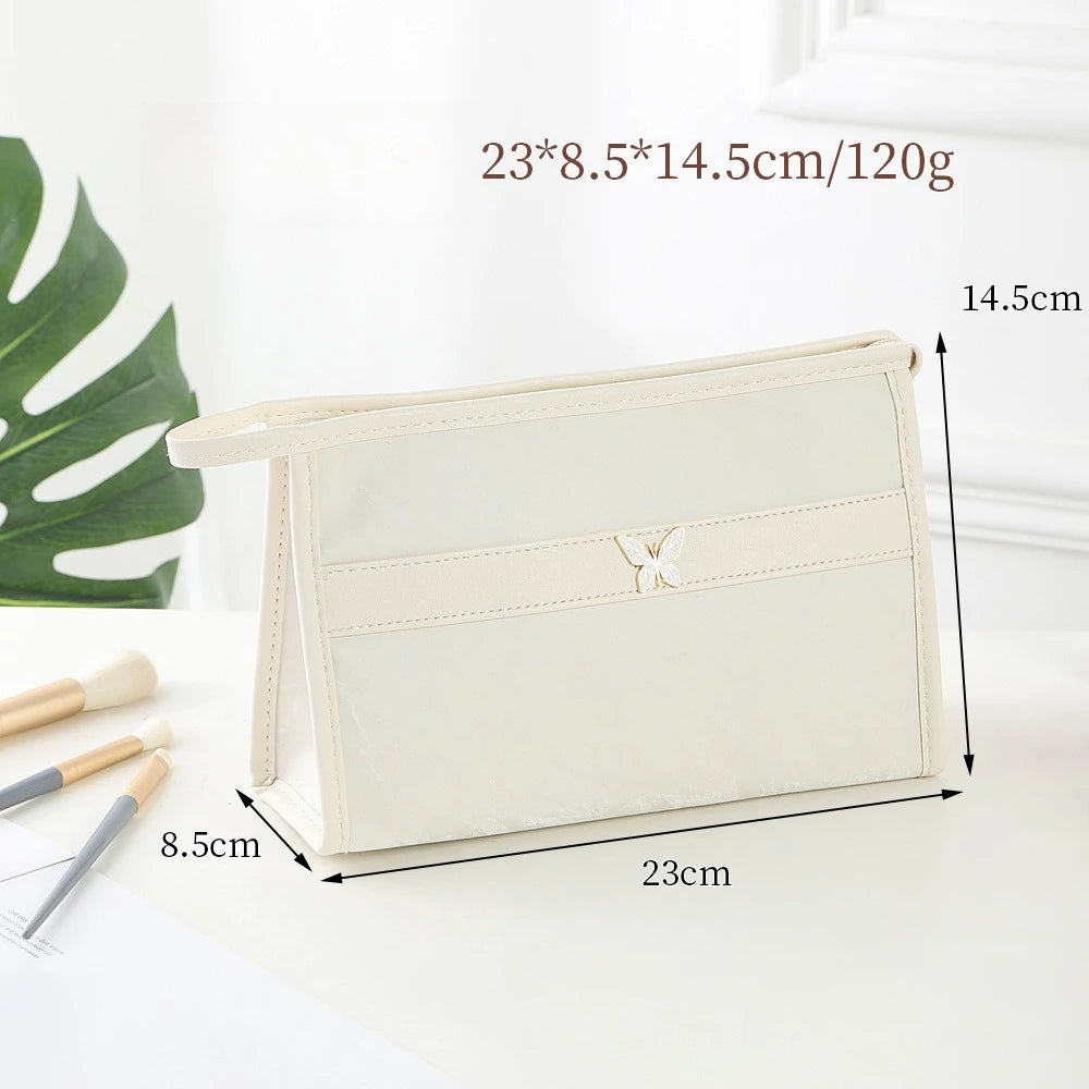 Trousse de Toilette Luxe PU Cuir – Sac Maquillage Portable