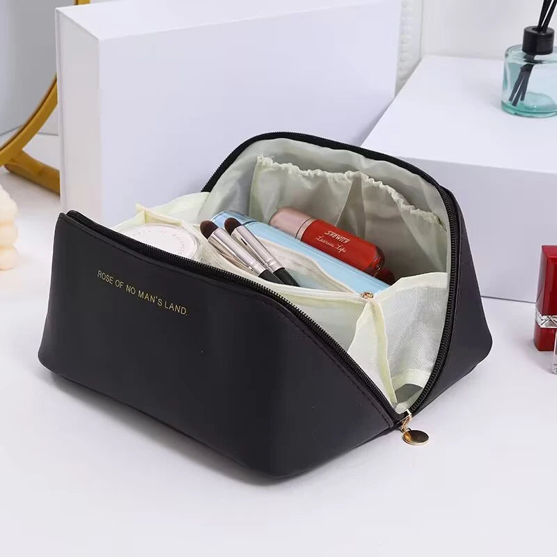 Trousse de Toilette Femme PU Fashion – Grande Capacité
