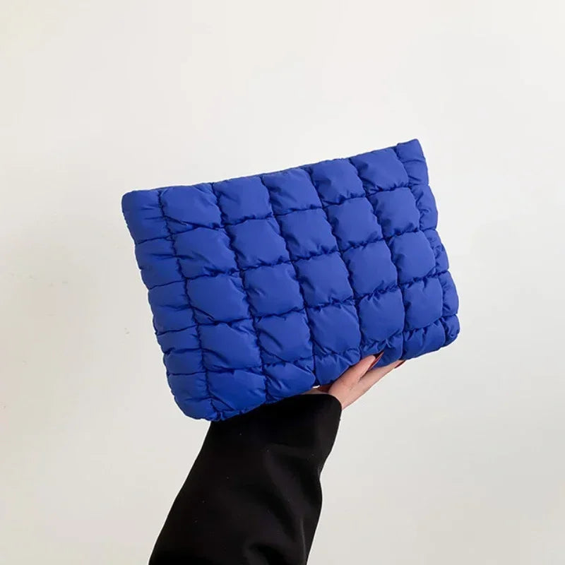Trousse de Maquillage Matelassée Puffer – Grand Organisateur