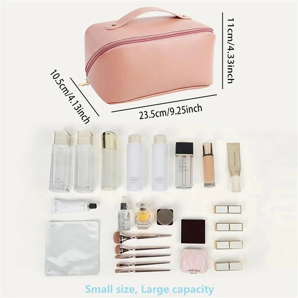 Trousse de Toilette Étanche Femme – Grande Capacité & Voyage