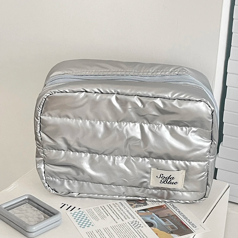 Trousse de Toilette Étanche Grande Capacité – Sac à Cosmétiques de Voyage Zip